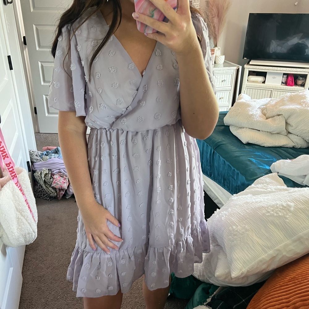 Women’s Shein Lavender Mini Dress Size Small